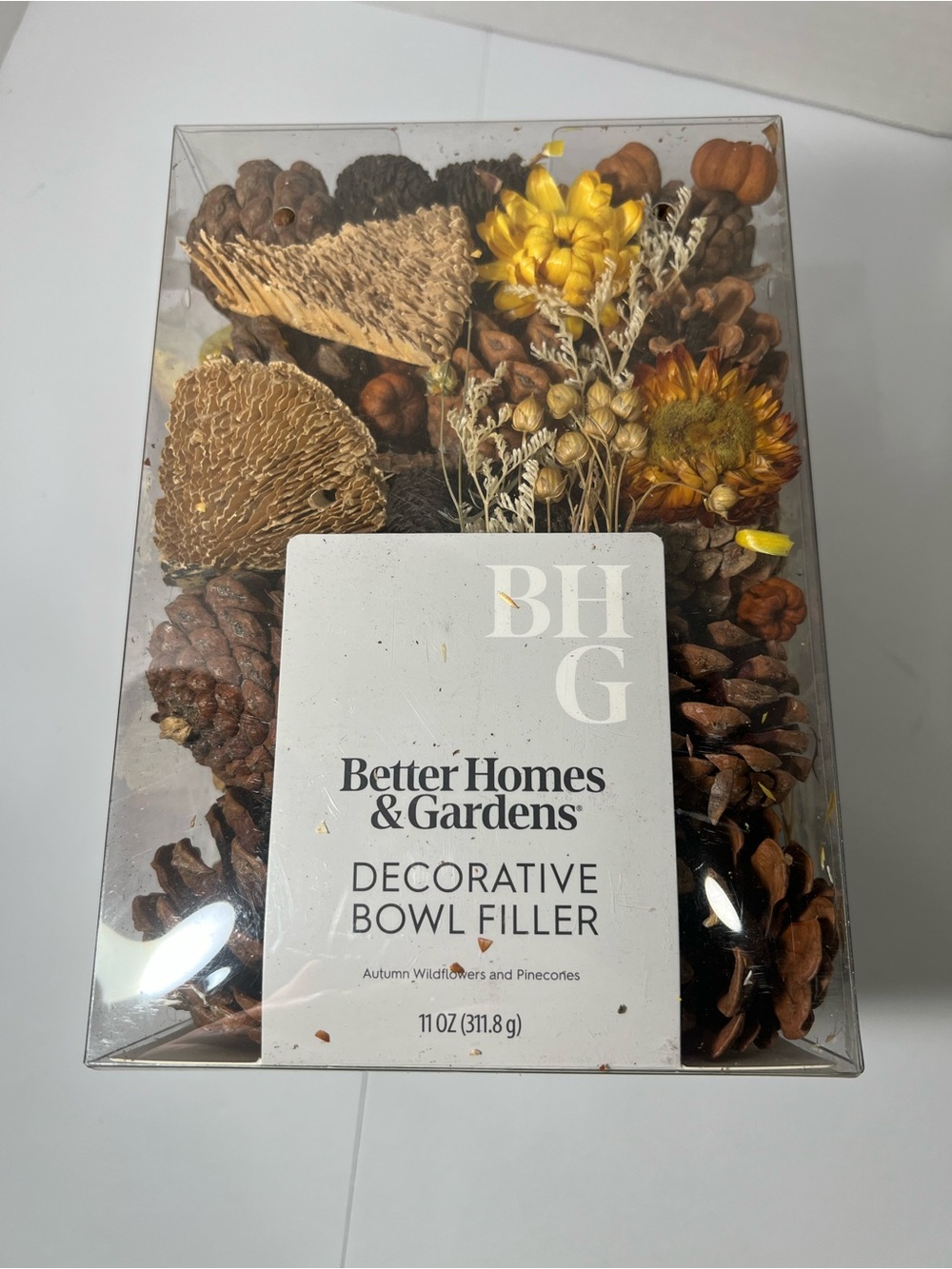 Better Homes And Gardens Brown and Gold Decorative Bowl Filler